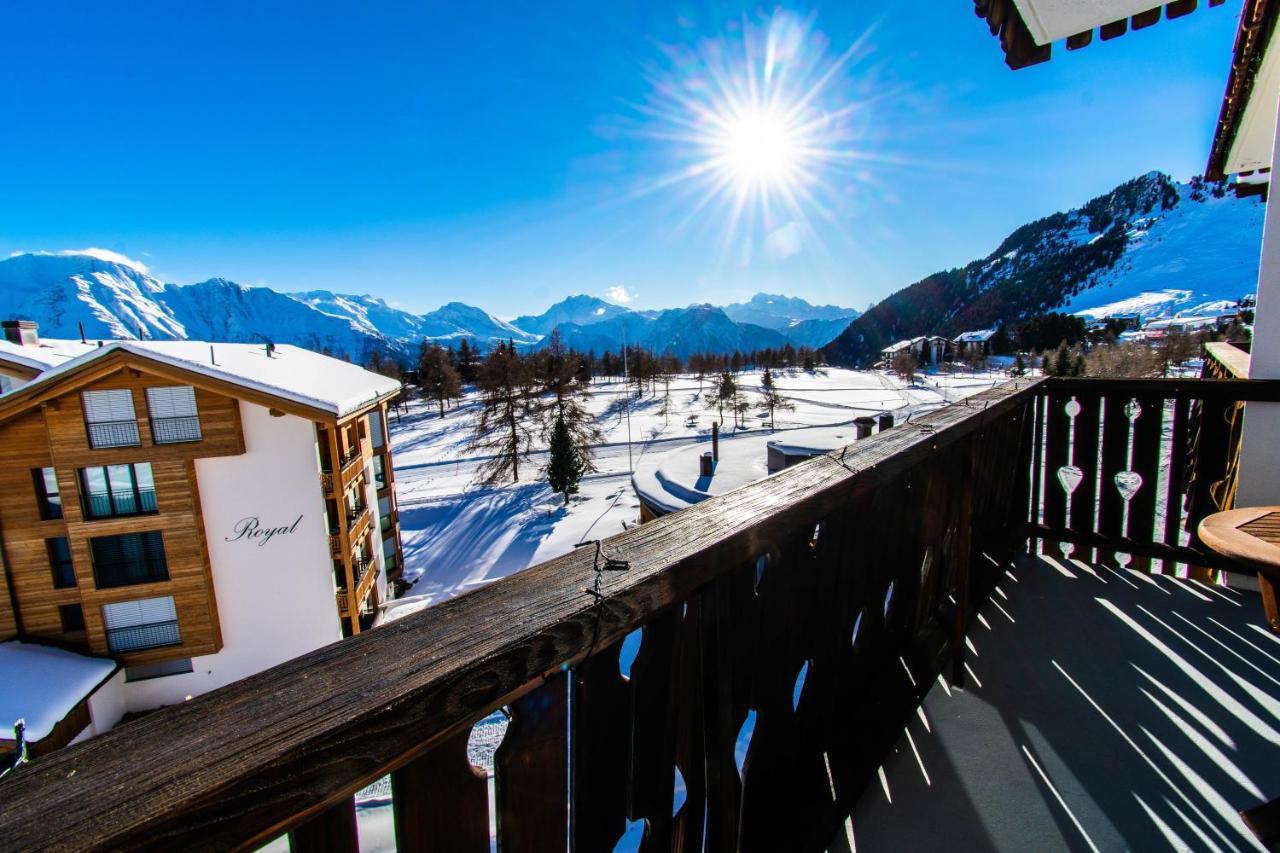 Haus Rhodania Mit Matterhornblick, Riederalp Mitte Eksteriør bilde