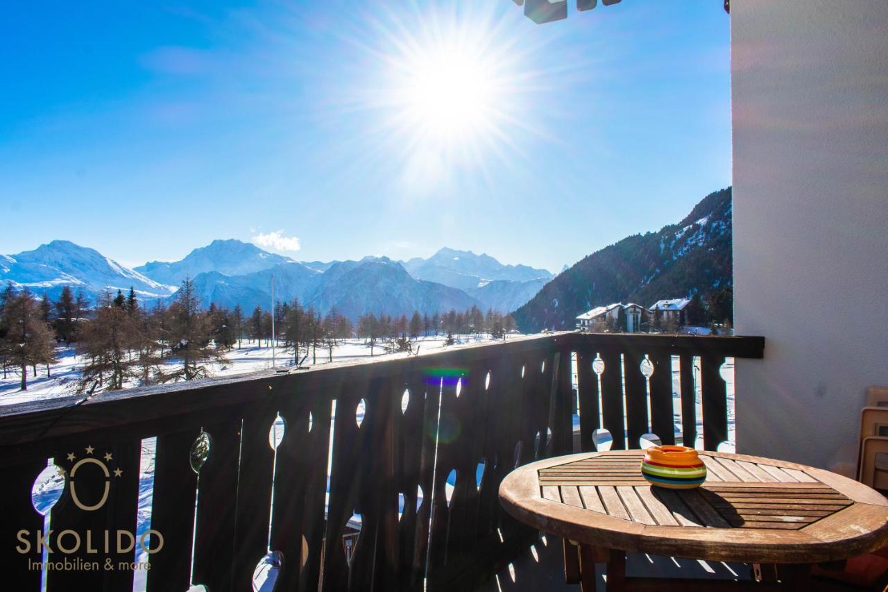 Haus Rhodania Mit Matterhornblick, Riederalp Mitte Eksteriør bilde