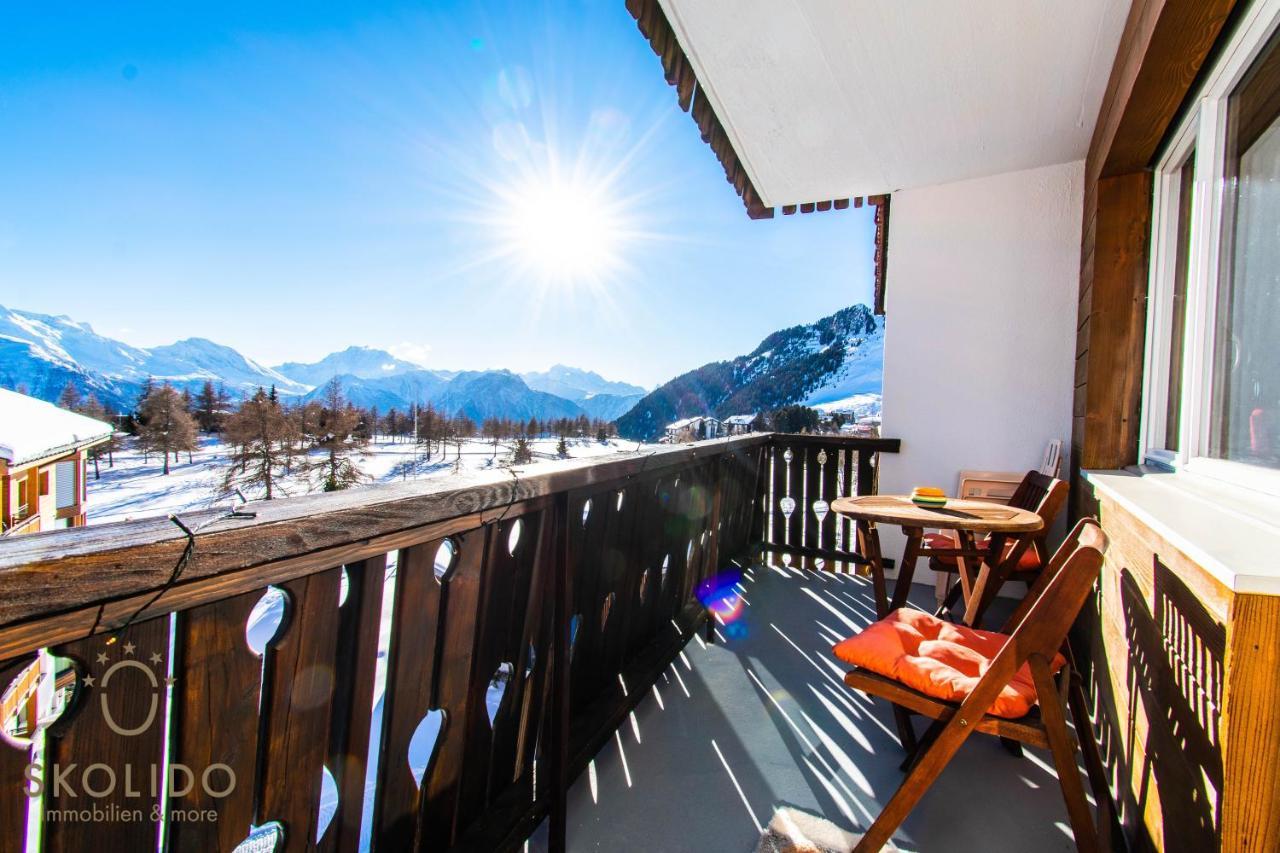 Haus Rhodania Mit Matterhornblick, Riederalp Mitte Eksteriør bilde