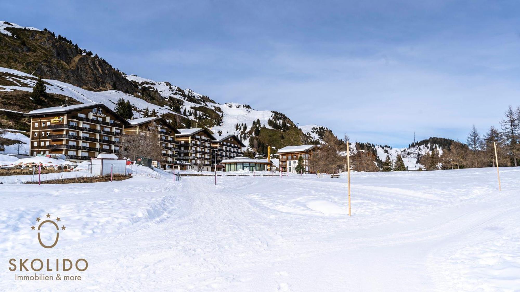 Haus Rhodania Mit Matterhornblick, Riederalp Mitte Eksteriør bilde