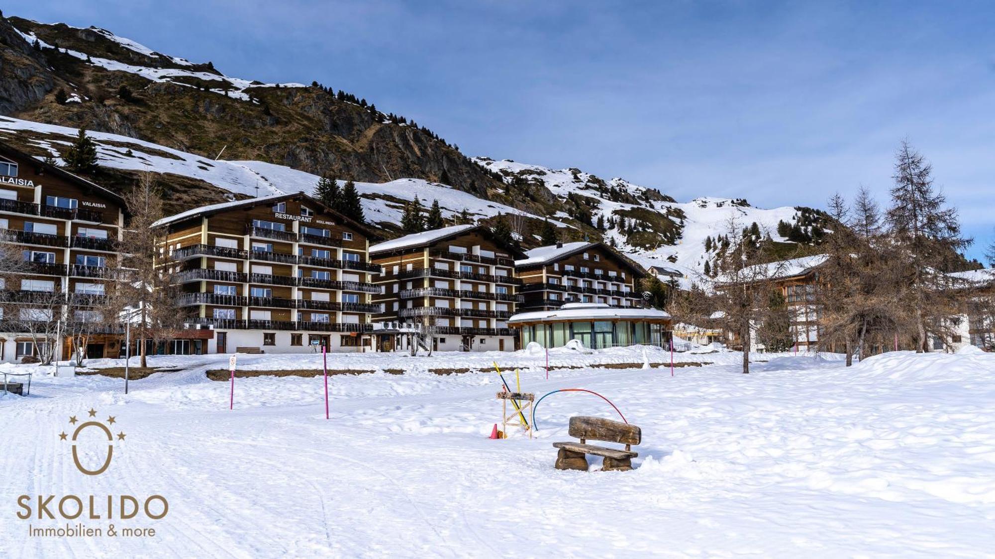 Haus Rhodania Mit Matterhornblick, Riederalp Mitte Eksteriør bilde
