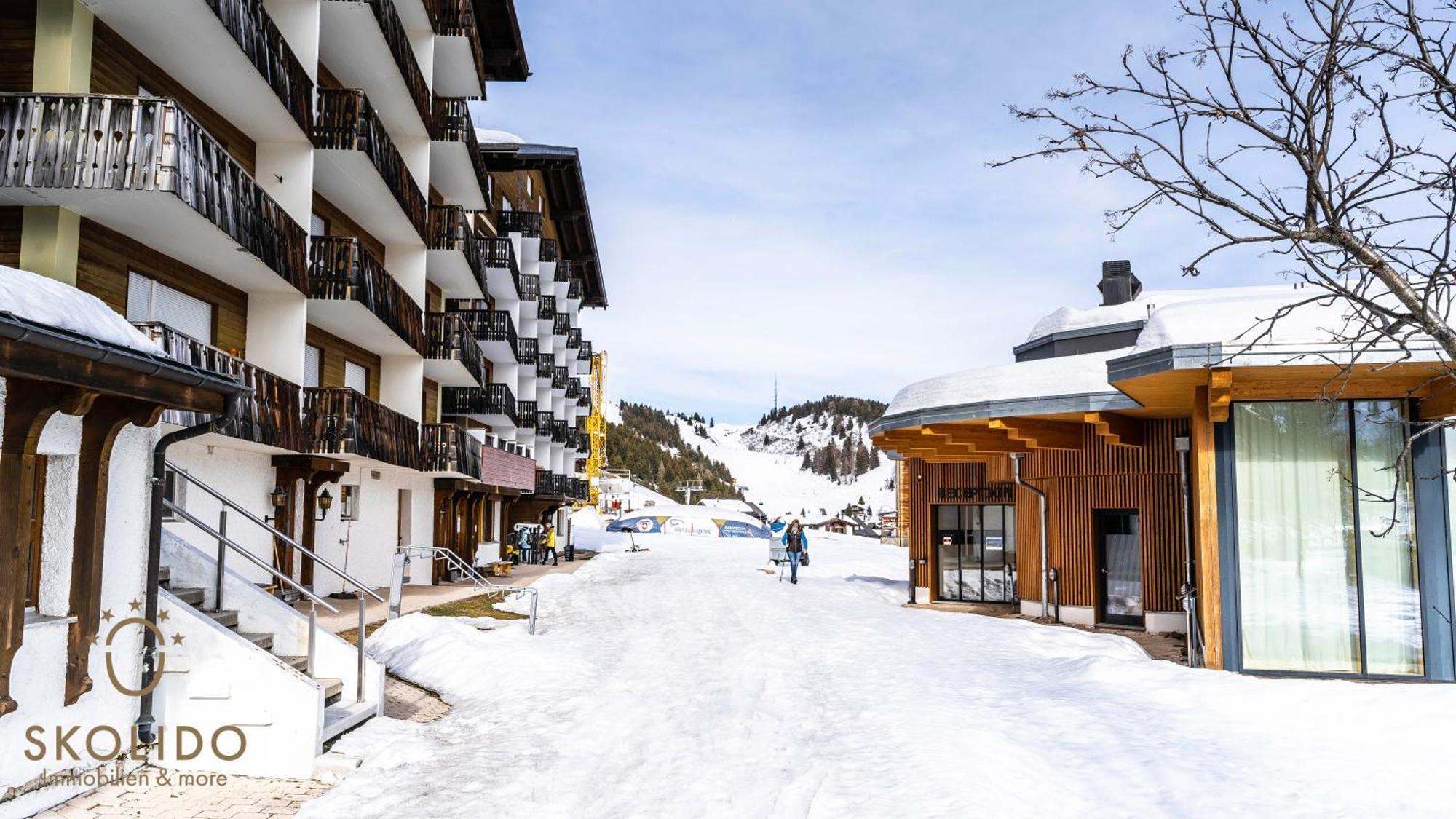 Haus Rhodania Mit Matterhornblick, Riederalp Mitte Eksteriør bilde