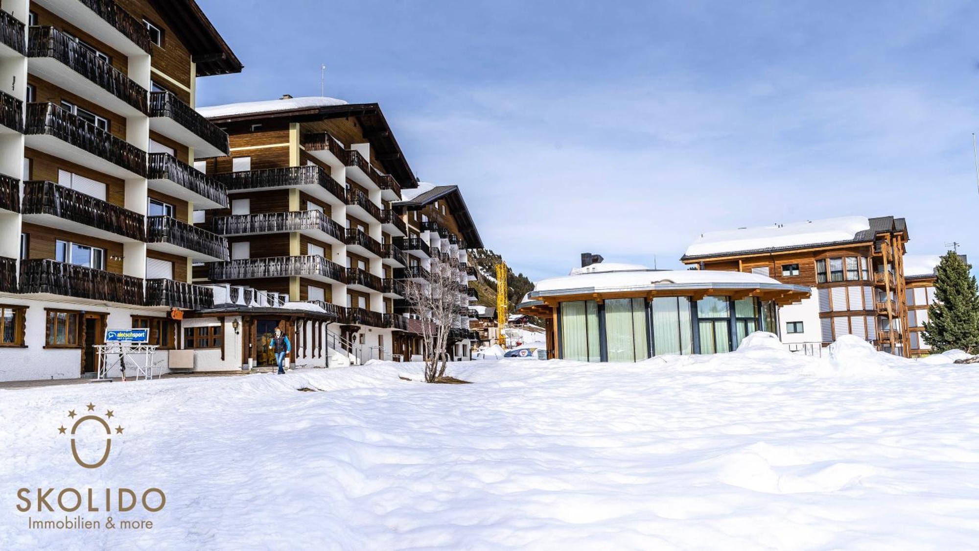 Haus Rhodania Mit Matterhornblick, Riederalp Mitte Eksteriør bilde